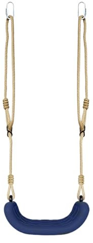 Kids Swing Seat - Anti-slip Children's Swing Chair with Adjustable Rope - 200kg Weight Capacity - Suitable for Outdoor & Indoor Backyard/Playground, Climbing Frames, Playsets & Tree Swings