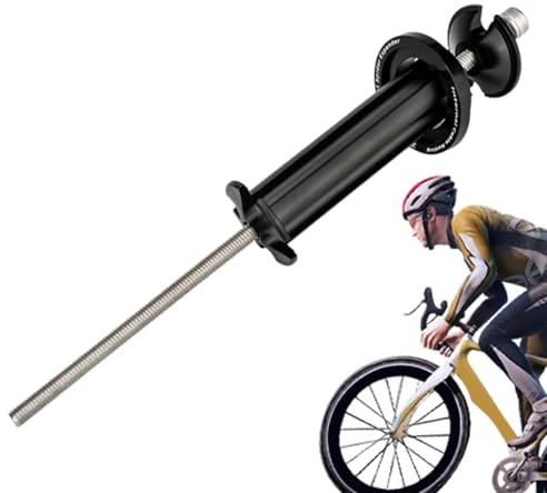 Strumento di stampa per set di sterzo bicicletta, per la manutenzione della bicicletta, strumento portante per casa, garage, officina, sentiero, montagna e terra