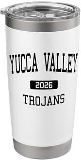 Yucca Valley HS Class of 2026 Twentynine Palms CA Stainless Steel Insulated Tumbler