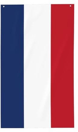 Bandiera olandese. Bandiera decorativa per esterni 0,9 x 1,5 m, striscione verticale in poliestere. Adatto per l'uso come decorazione esterna
