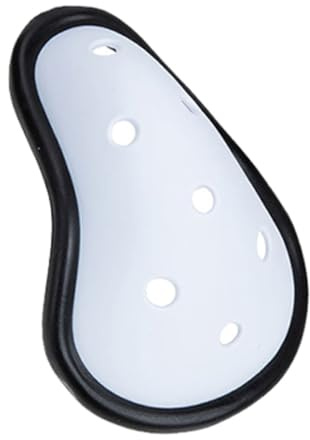 Abaodam Coquille Garçon et Filles de Protection Boxe PP, Protège-aine | Taekwondo et Entraînement, Coque Rigide Rembourrage Interne, Design Respirant Blanc