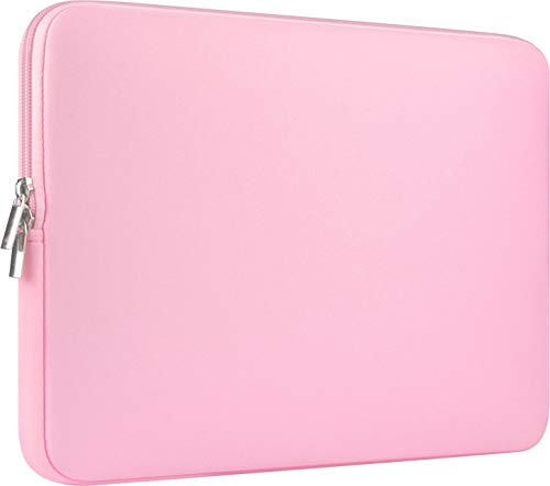 CCPK Laptop Case, Laptop Sleeve for 14 MacBook Pro 14 inch M5 Pro/Max 2026 | A3426 A3427 2025 A3434, M4 2024 A3185 M3 M2 M1 14-inch Computer Bag Protective Sleeve Carrying Case Cover 13.3-14 inch, Pink