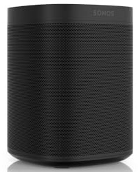 Sonos One Enceinte sans-fil multiroom wifi avec le service vocal Amazon Alexa intégré – Noir