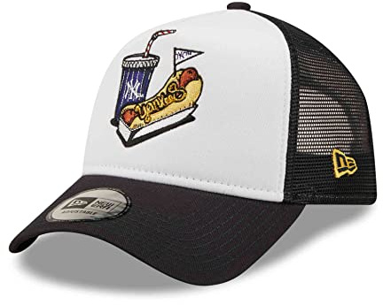 New Era A-Frame New York Yankees Trucker Cap - MLB Stadium Food - Marineblau-Weiss