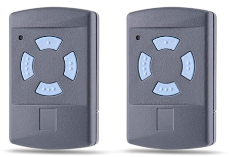 2 Stück Garagentoröffner Fernbedienung für Hörmann Handsender HSM4-868, 4-Befehl 868,3MHz komlatible mit Hörmann SupraMatic, ProMatic, RotaMatic, LineaMatic