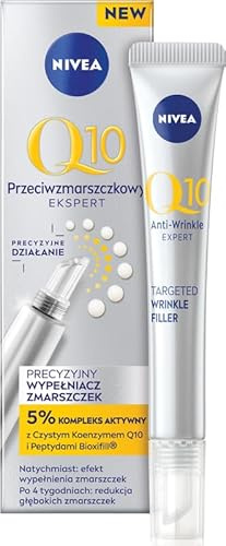 NIVEA Q10 EKSPERT Anti-Faltenverjüngend Serum Falten mit Peptiden, 15ml
