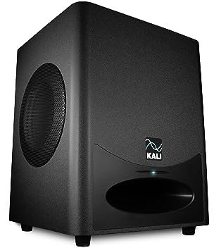 Kali Audio WS-6.2 Active Studio Subwoofer (Double 6.5 Long Stroke Woofer, Premium Space Saving Design, Sound Pressure up to 120dB, Impressive Frequency Response of 27Hz) - Black