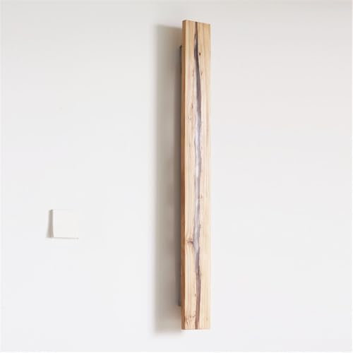 Wandleuchte Innen Wandlampe Moderne lange Wandlampe aus Holz, nordischer Minimalismus, lineare Wandleuchte, LED, warmes Licht, Innenwandleuchte for Schlafzimmer, Flur, Wohnzimmer Wandbeleuchtung Flurl