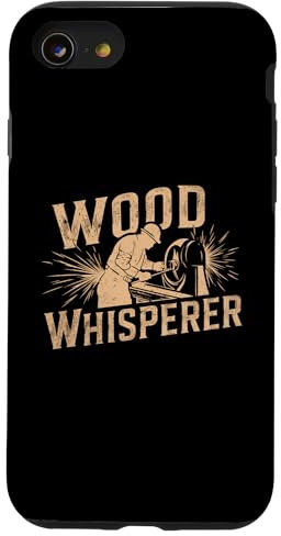Coque pour iPhone SE (2020) / 7 / 8 Tour à bois Whisperer Tourneur à bois