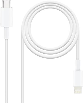 Brightium cable a usb-c de 2 m, transferencia de datos 2.0, carga rápida, ideal para dispositivos y sincronización de datos.
