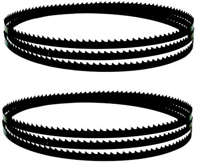 JNHGSHUAISDF Bandsägeblätter 2 Stück 1490 mm Bandsägeblätter 3 4 6 10 14 TPI 1490 x 6,35 x 0,35 mm for Scheppach Basato 1 Holzbearbeitungswerkzeuge(14TPI)