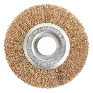 Lazy-Weeder Electric Weed Sweeper Brush Replacement Parts - Battery, Charger And Nylon/Wire Brush Gardening Tools Weeding Tool For Block Paving, Driveway And More (Wire Brush Only)