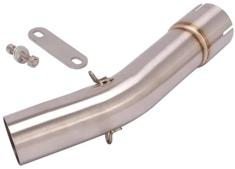 Terminal silencer accessories Exhaust Pipe Motorcycle Left Side 54mm Center Connector Slip-On Muffler For B&MW R1200GS 2004-2009