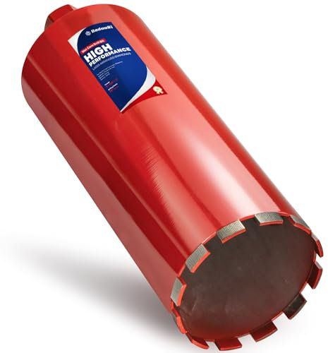DaduoRi Premium 6 Wet Core Drill Bit for Hard Concrete with High-Density Diamond, Precision-Welded Segments, 1-1/4-7 UNC x 14 Depth, Industrial Grade for Concrete Rebar, Brick, Masonry, Asphalt