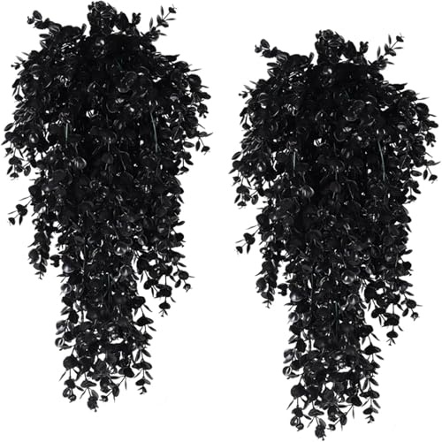 Ghirlanda di Edera Artificiale 1/2 pezzi di piante artificiali sospese, finte foglie verdi, piante rampicanti in plastica resistenti ai raggi UV for esterni, decorazioni for matrimoni per Matrimoni e