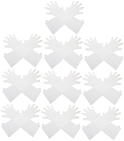 Vaguelly 10paare Feuchtigkeitsspendende Handschuhe Für Nacht Für Trockene Hände Einweg-handtaschen Lotionhandschuhe Für Diy-handmasken Wachsbadeinlagen Für Hände Lange