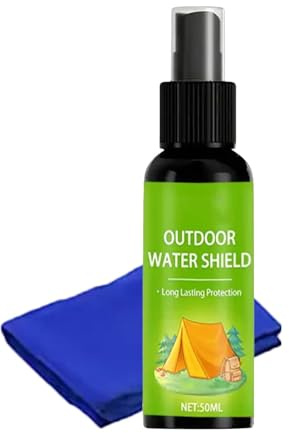 Generisch Spray impermeabilizzante per tende – Nano spray impregnante per tende da sole | Soluzione protettiva per teloni da tende – per esterni campeggio giardino e terrazze escursionismo viaggio