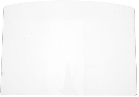 Mikikit Sandstrahlhelm Ersatzglas aus Klarem Glas Schutzlinse für Sandstrahlhaube Staubschutz Schleifen Schneiden Ergonomischer Sitz Langlebig Kratzfest