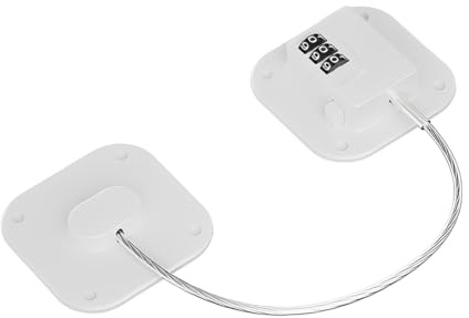 ARHZ 1 Pcs Serrures de Réfrigérateur avec Combinaison pour Enfants, Sécurité Enfant Placard,Tout-petits et Adultes, Loquet de Cadenas Frigo Auto-adhésif pour, Frigo Congelateur, Armoires et Tiroirs