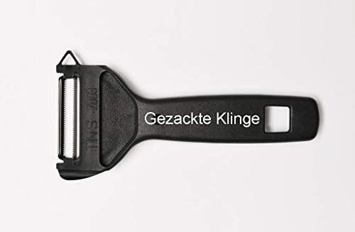 MAAJ Set ORIGINAL TNS 2003 SPARSCHÄLER + ERSATZKLINGE MIT GEZACKTER Klinge - IN WUNSCHFARBE (Schwarz - Black)