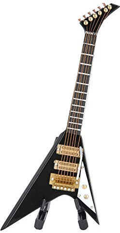 Voluxe Modello di Chitarra elettrica, Mini Modello di Chitarra Articoli di Moda di Piccole Dimensioni per Regalo per Collezionisti
