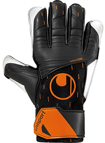 uhlsport Speed Contact Starter Soft Torwarthandschuhe Fußball schwarz/weiß/Fluo orange Größe 2.5