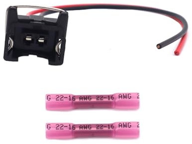 HISports Kraftstoffinjektor Stecker Auto Endfaserkabel, Verwendet für EV1 für 13B1