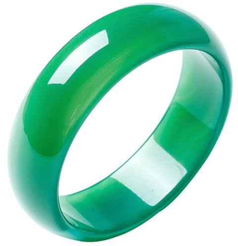 ylpddmm Natürlicher Smaragd Jade Armreif Damen Armband Schmuck,Natürlicher Jadeit Jade Armreif,zum Liebhaber Freundin Familie, Echte Chinesische Jade Armreif,54-56mm