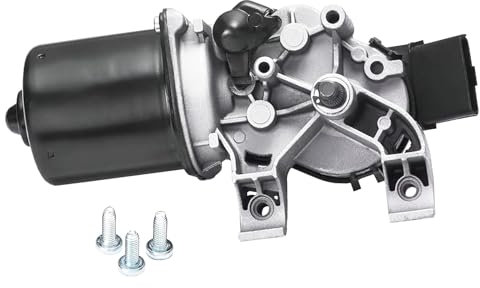 Dixhills Motorino tergicristallo compatibile con Clio 3 anteriore Clio 3 2005-2012, ricambio per 54523611 54523631 53567502 8200268931 8200268131 7701061590