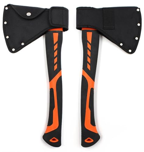 Axe Hea-d Cover, Axe Hea-d Sheath Hatchet Sheath Buckle, Hatchet Sheath, Hatchet Sheath Axe Holster Double Snap Ax Protective Cover, Axe Hea-d Cover Axe Holster for Outdoors Work