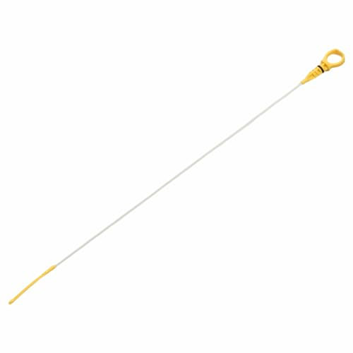 HEROFFIX 1 Pc Engine Oil Dipstick for Peugeot 206 Oil Level Dip Stick Double Hole Indicator No.1174G2 Yellow Plastic Metal