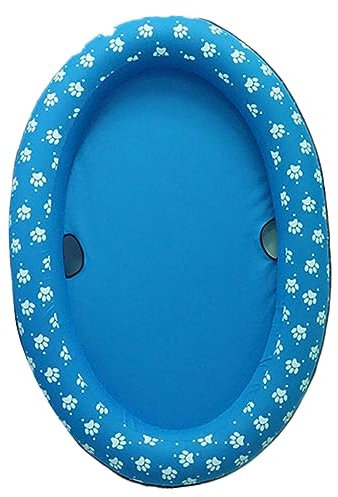 YARNOW Piscina Inflable Plegable para Perros y Gatos Colchón Flotante Fácil De Guardar Material Duradero