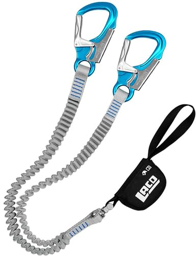 LACD Unisex Via Ferrata Pro Evo S 3.0 Klettersteigset, Blau, Einheitsgröße