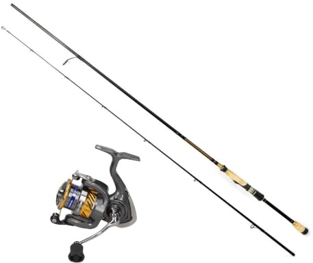 Spinnrutencombo Sienna 2500 Stationärrolle mit Schnur + Spinnrute Angelset