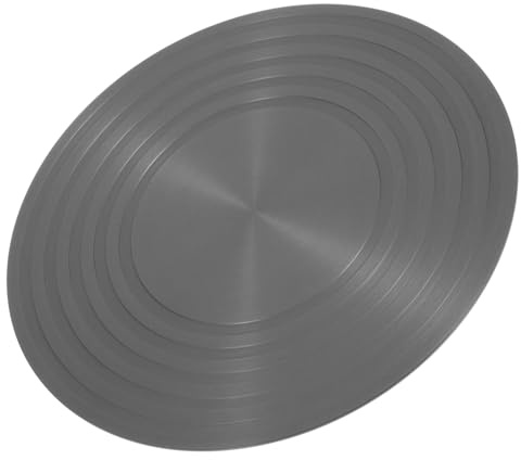 LIFKOME 8 Inch Heat Diffuser Plate for Gas and Electric Stove, Aluminium Alloy Cookware Accessory with Non-Stick Coating, Protects Pots and Ensures Even Heat Transfer for Kitchen Use