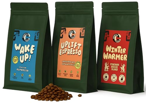 Counter Coffee Beans Coffee Gift Set 3 x 350g of Our Best Sellers | Whole Bean | Great For Christmas Gifting | Perfect for Lattes & Bean-to-Cup | Freshly Roasted To Order