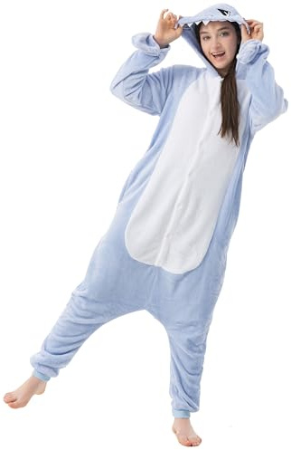 Katara Plüsch Kostüme/Onesies für Erwachsene, (Herren, Damen, Unisex)