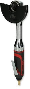 KS Tools Trenn-Stabschleifer Druckluft 3/8 515.5475 I Druckluftschleifer mit Drehzahl-Regulierung & verstellbarem Funkenschild I Für Trennscheiben bis Ø 100 x 1,6 x 16mm I 18.000 U/min