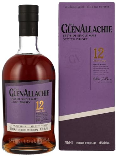 The GlenAllachie 12 Years Old Speyside Single Malt Scotch Whisky 46% Vol. 0,7l in Giftbox