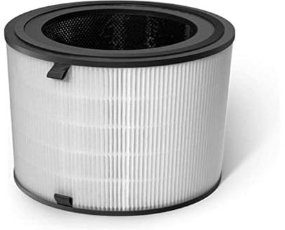 LEVOIT LV-H133-RF High Efficiency HEPA Combo Filter & Activated Carbon Filter Set, Compatible with Levoit Air Purifier LV-H133 White
