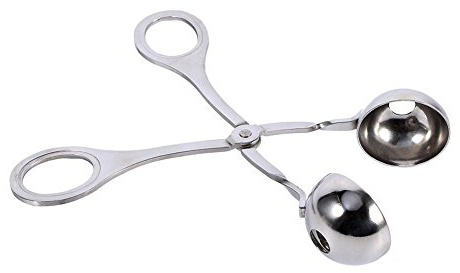 Melon Baller Home Maker Non Stick Meat Melon Baller Maker Stainless Steel Cookie Dough Meatball Scoop Used to Home Kitchen Small
