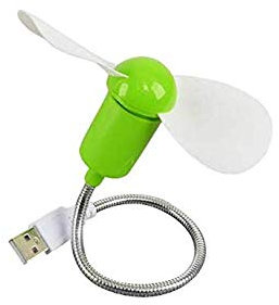 Gwill Sourcingmap Lot de 2 mini ventilateurs de refroidissement flexibles USB pour ordinateur portable 12 V CC Longueur 31 cm Couleur aléatoire