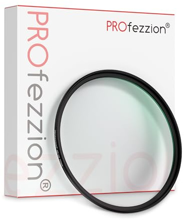 PROfezzion 82mm UV Filter, Camera Lens Protector Filter for 82mm Lenses | for Canon RF 24-70mm f/2.8L, RF 24-105 f/2.8 L, Nikon Z 14-30 f4 S, Z 35mm f1.2 S, Sony FE 24-70 f2.8mm GM II, FE 16-35 f/2.8