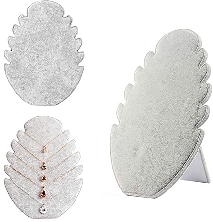 Smyckestaffli hänghållare, hängande smyckestorn hänghållare, smyckesstaffli, justerbar hängsmyckeställ med 5 skåror för kedjor, armband hängande smycken förvaring (vit)