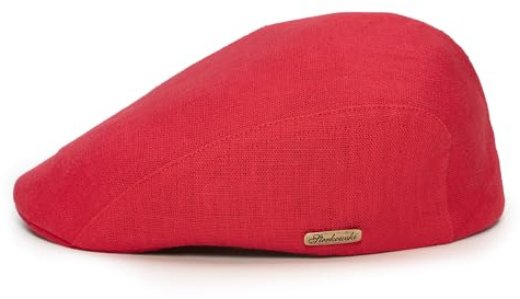 Sterkowski Gecko Schiebermütze | 100% Leinen Super Leichte Sommermütze mit Baumwoll Schweissband