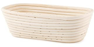 H&H Cestino Lievitazione Pane In Rattan Cm 20X8Hx15