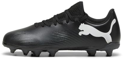 PUMA - - Junioren Future 7 Play Fg/Ag Schuhe, Kolorit Black/White, GröÃŸe: 30 EU