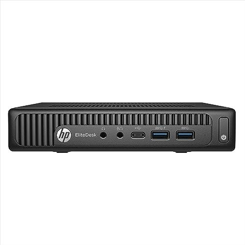 Nuwo Mini Pc EliteDesk 800 G2 Computer Fisso Completo Desktop Intel Core i3, SSD 240GB, RAM 4GB, Windows 11 Pro, Computer PC Home Office Pronto all’uso (Ricondizionato)