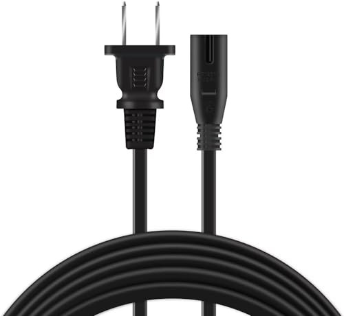 CJP-Geek 5ft/1.5m UL Listed AC in Power Cord Outlet Socket Cable Plug Lead Compatible with ZVOX SoundBase 670 36 Single-Cabinet Surround Sound Bar System