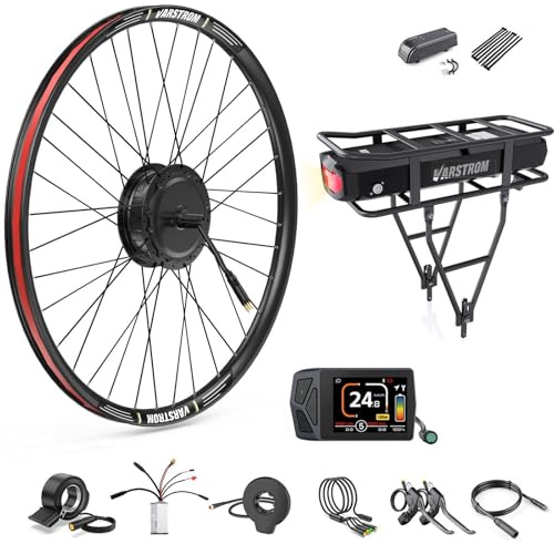 BAFANG 48V 5OOW G020 Front Hub Motor 26 28 29 700C | Electric Bike Conversion Kit with Battery Display Optional, Controller & PAS Sensor, for City Mountain Road Commuter Bicycle